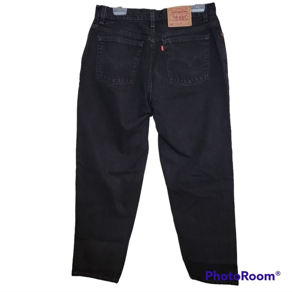 Levi's Denim - VINTAGE LEVI'S MADE IN USA 550 WOMEN'S SZ 16 Y2K BLACK
